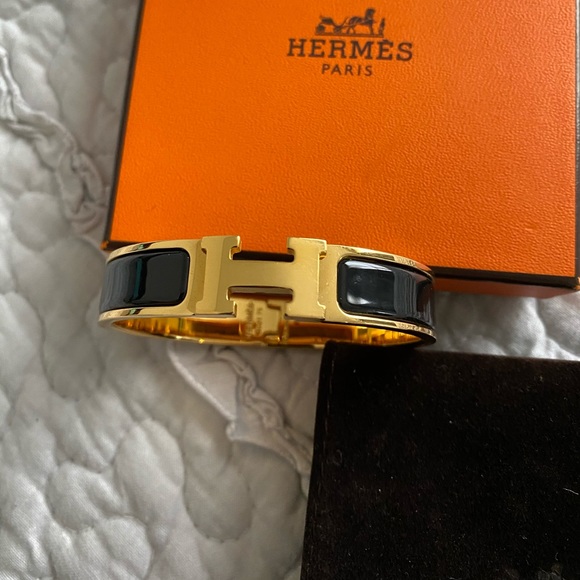 Hermes Jewelry - Authentic Hermes Clic H Bracelet